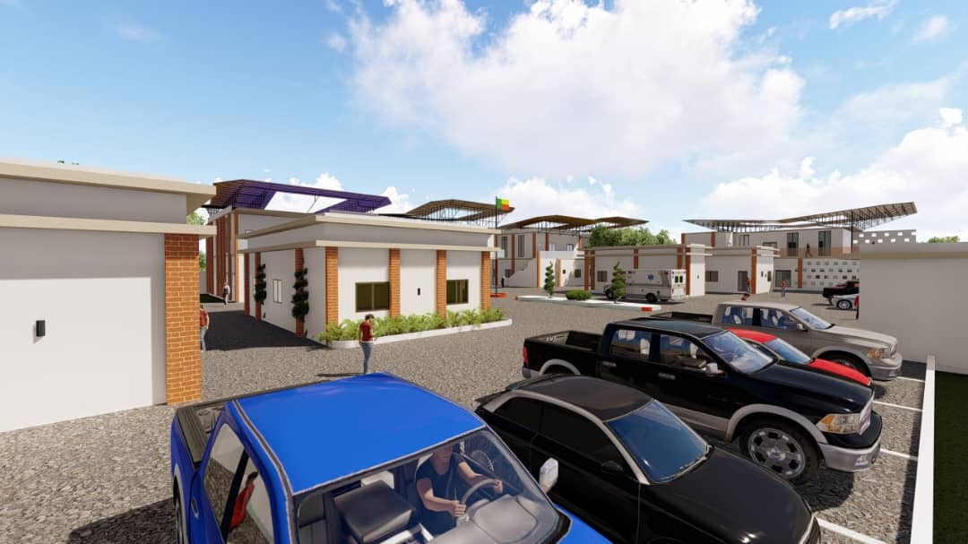 Rendu de la future clinique